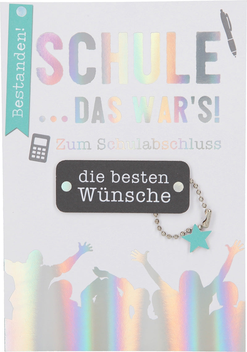 Schule das war's Zum Schulabschluss... Depesche
