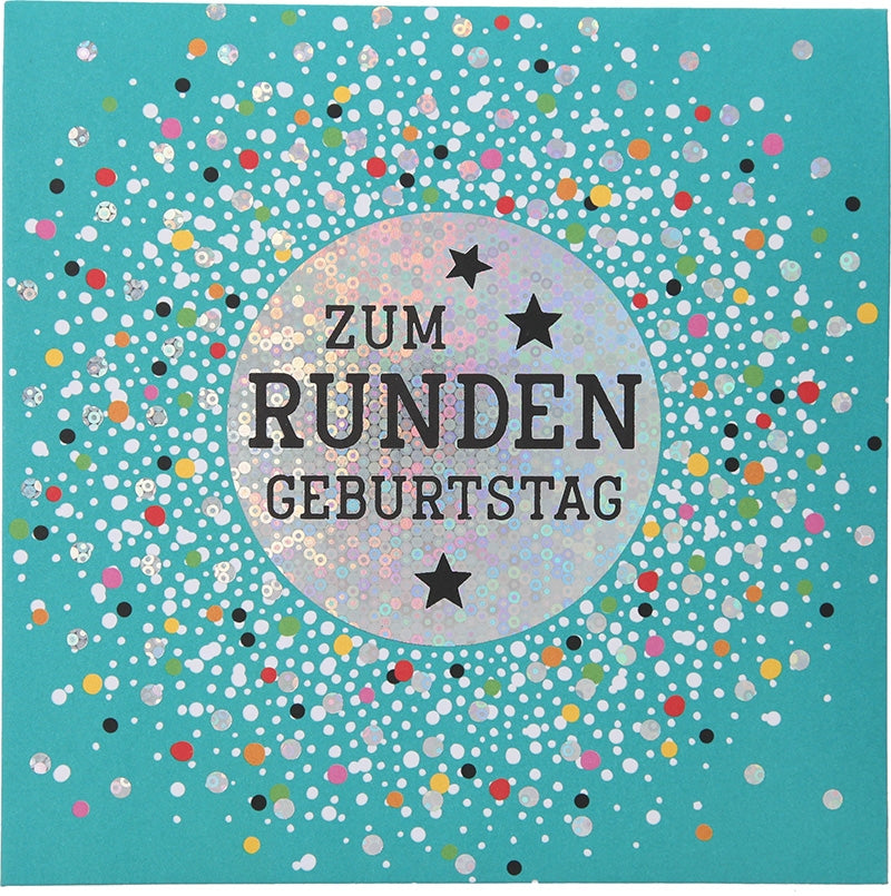 Zum runden Geburtstag Depesche