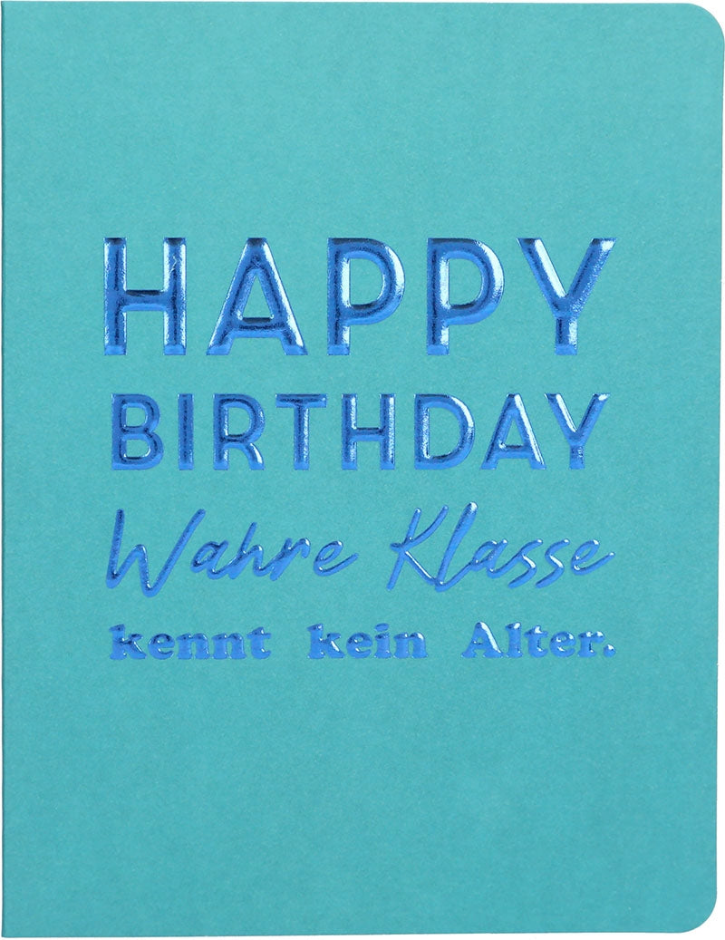 Happy Birthday Wahre Klasse kennt.. Depesche