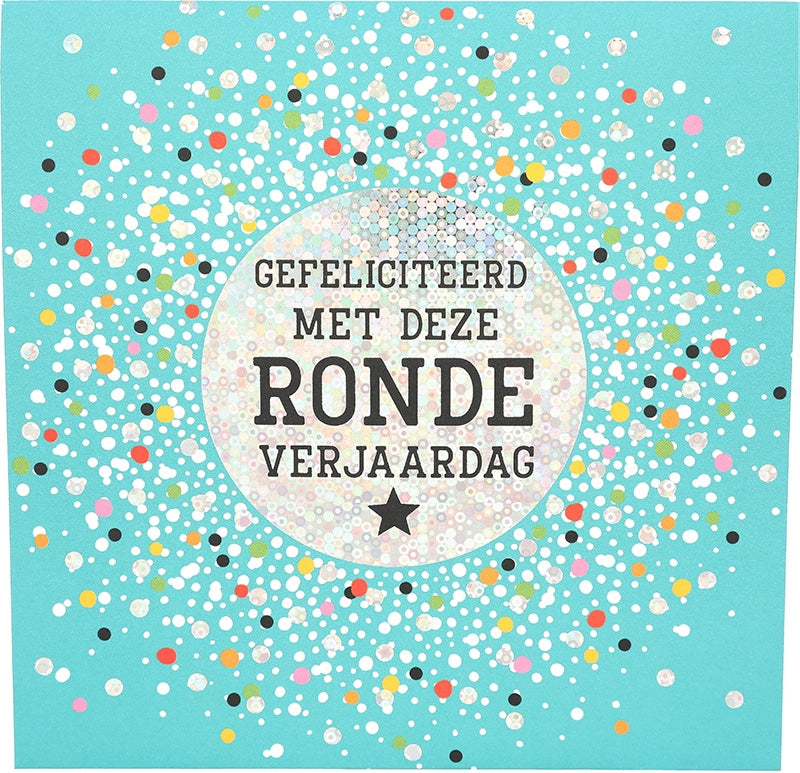 Gefeliciteerd met deze ronde verjaardag
