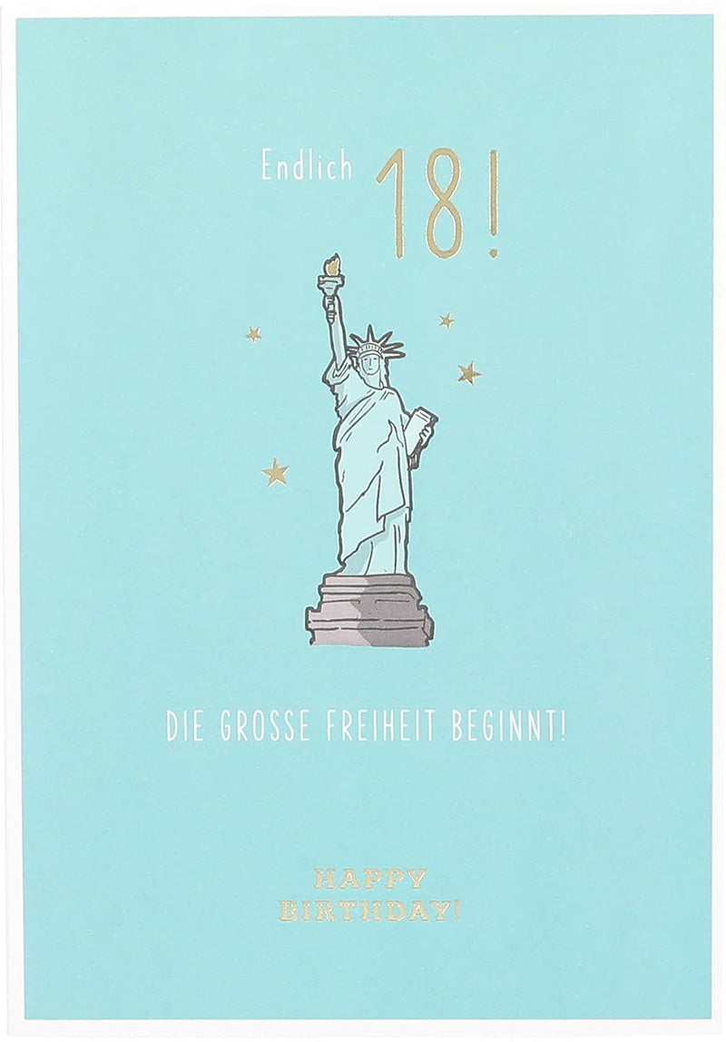 Endlich 18! DIE GROSSE FREIHEIT... Depesche