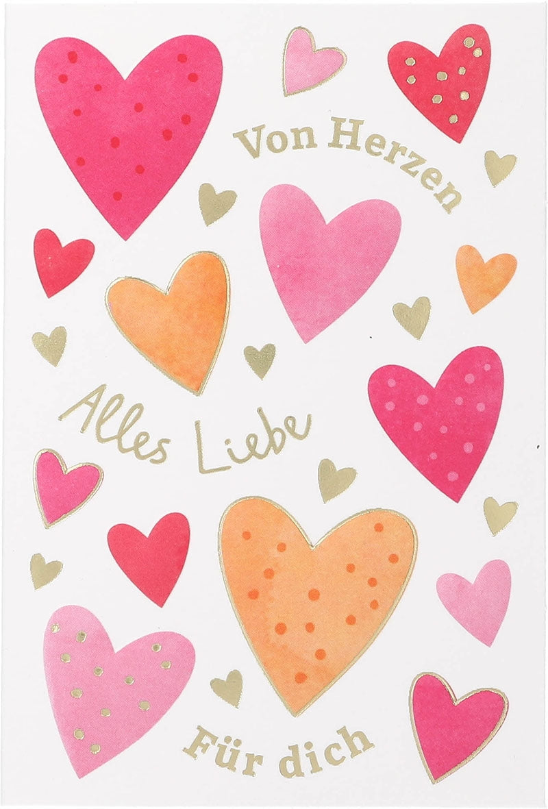 Von Herzen Alles Liebe Für dich Depesche