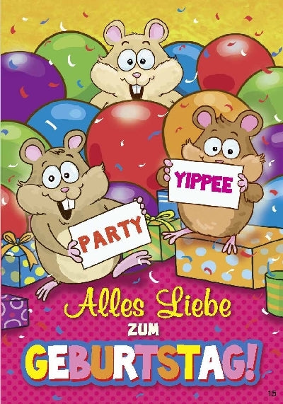 Alles Liebe zum Geburtstag! Depesche