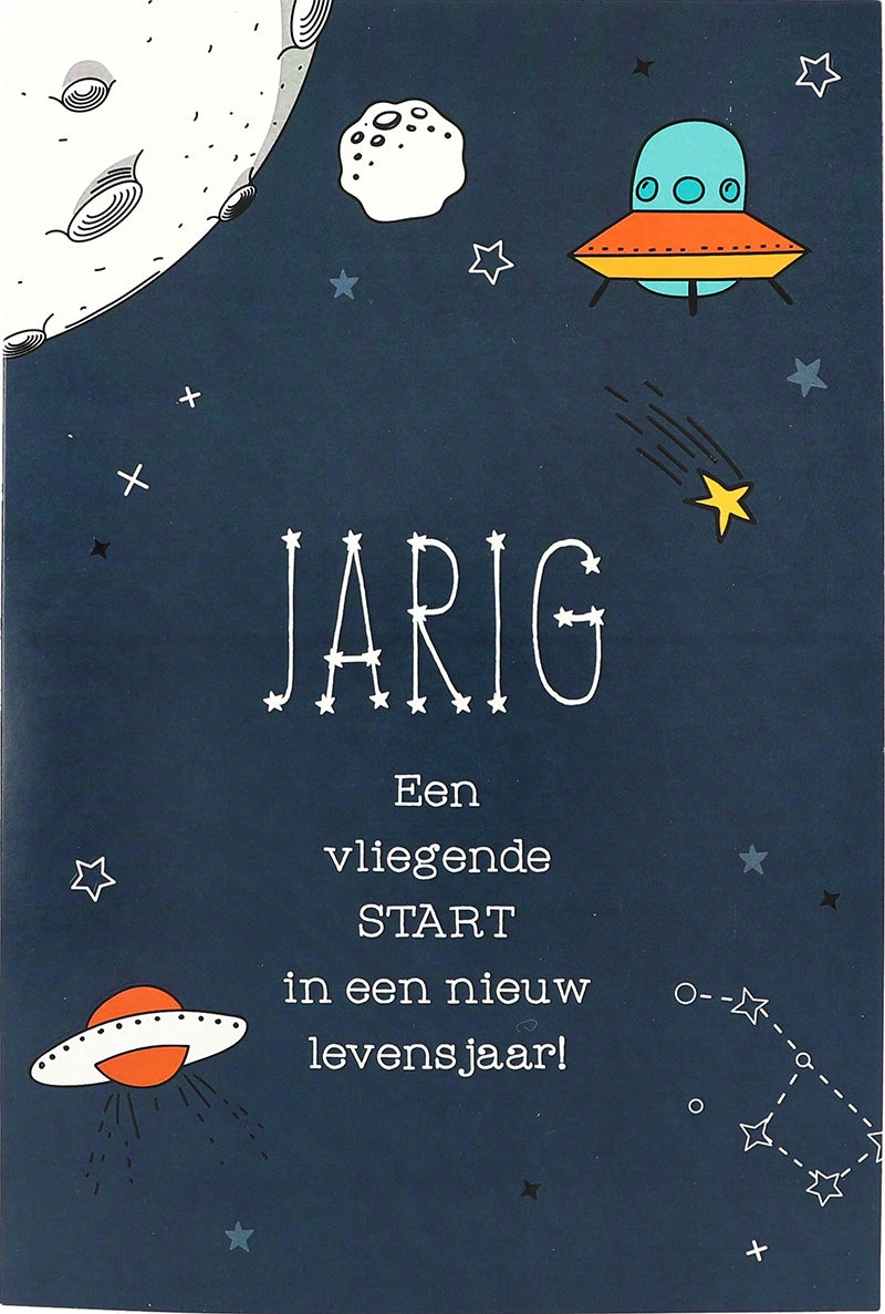 Jarig een vliegende start in een nieuw.. Depesche