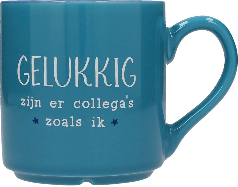 Gelukkig zijn er collega's zoals ik