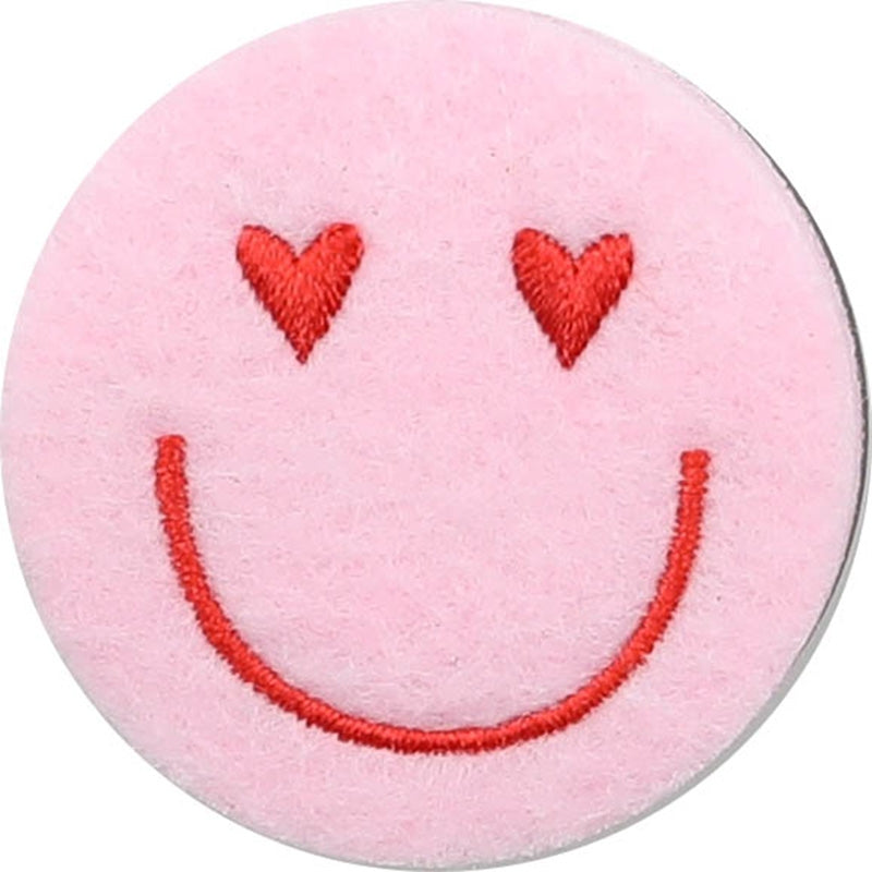 ohne Text - Happy Face rosa Depesche
