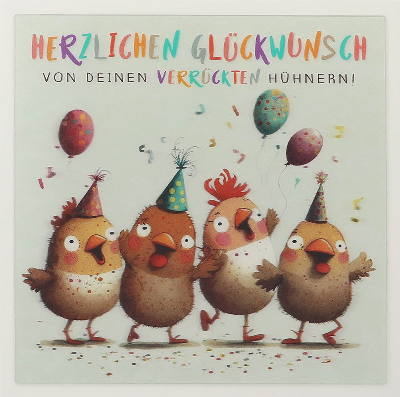 Herzlichen Glückwunsch von deinen ... Depesche