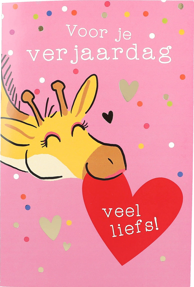 Voor je verjaardag veel liefs Depesche