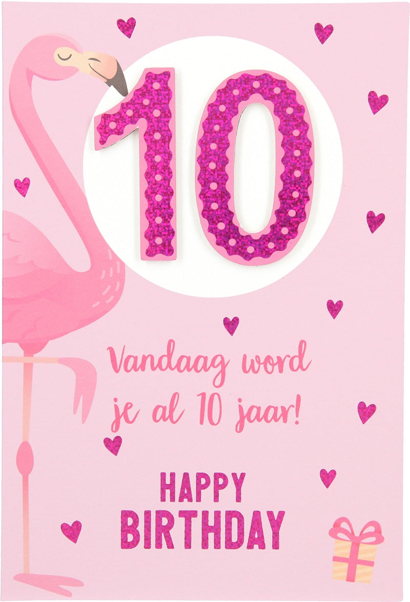 Vandaag word je al 10 jaar! Happy... Depesche