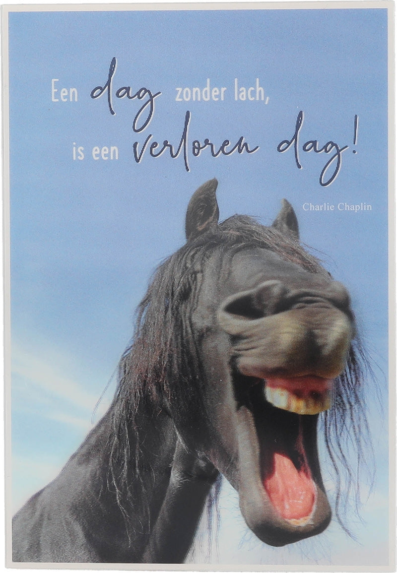 Een dag zonder lach, is een verloren ... Depesche