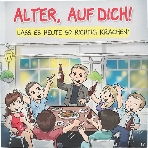 Alter, auf dich! Lass es heute so ... Depesche