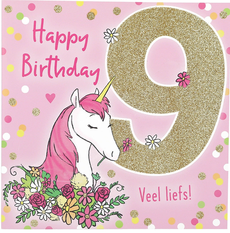 9 Happy Birthday Veel liefs! Depesche