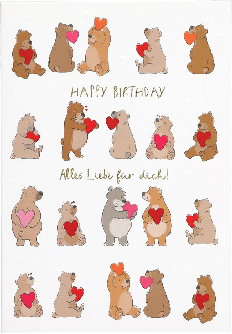 Happy Birthday Alles Liebe für dich! Depesche