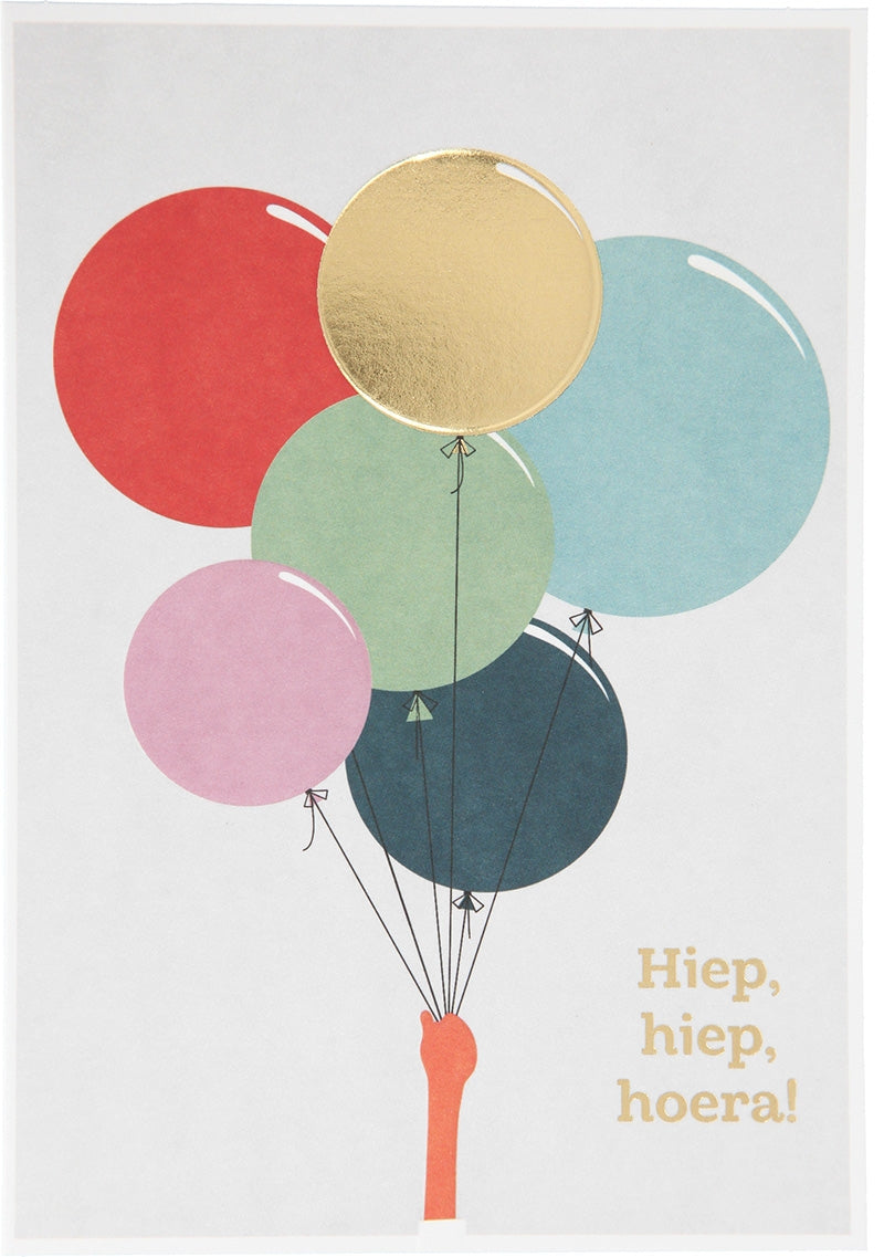 Hiep, hiep, hoera! Depesche