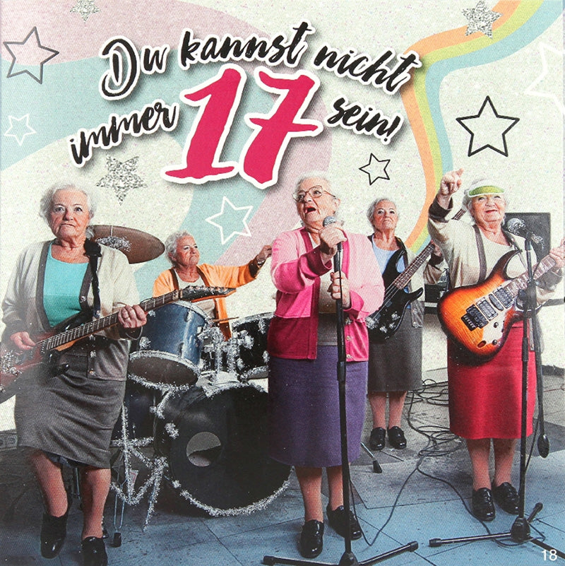 Du kannst nicht immer 17 sein! Depesche