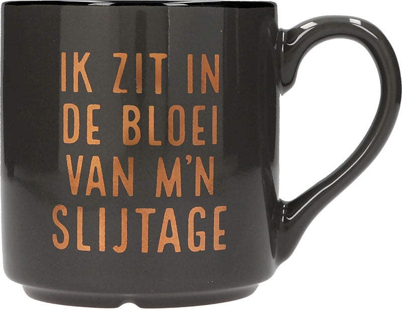 Ik zit in de bloei van m'n slijtage