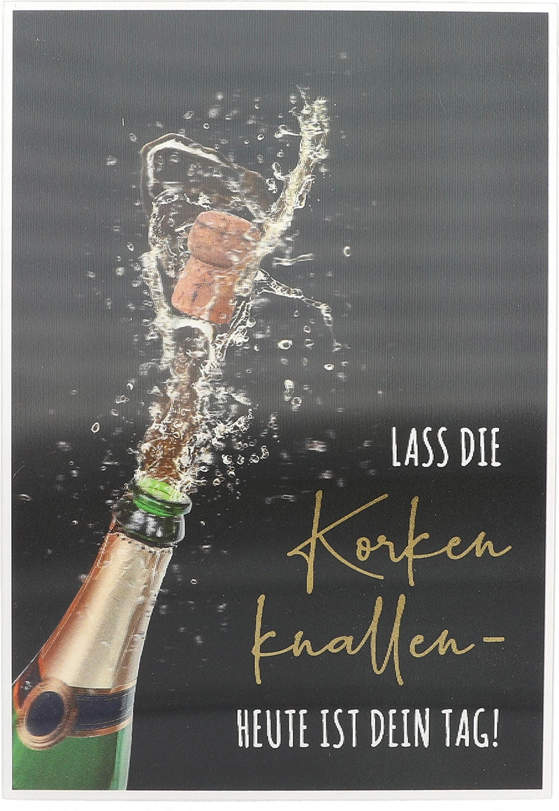 Lass die Korken knallen - Heute ist ... Depesche