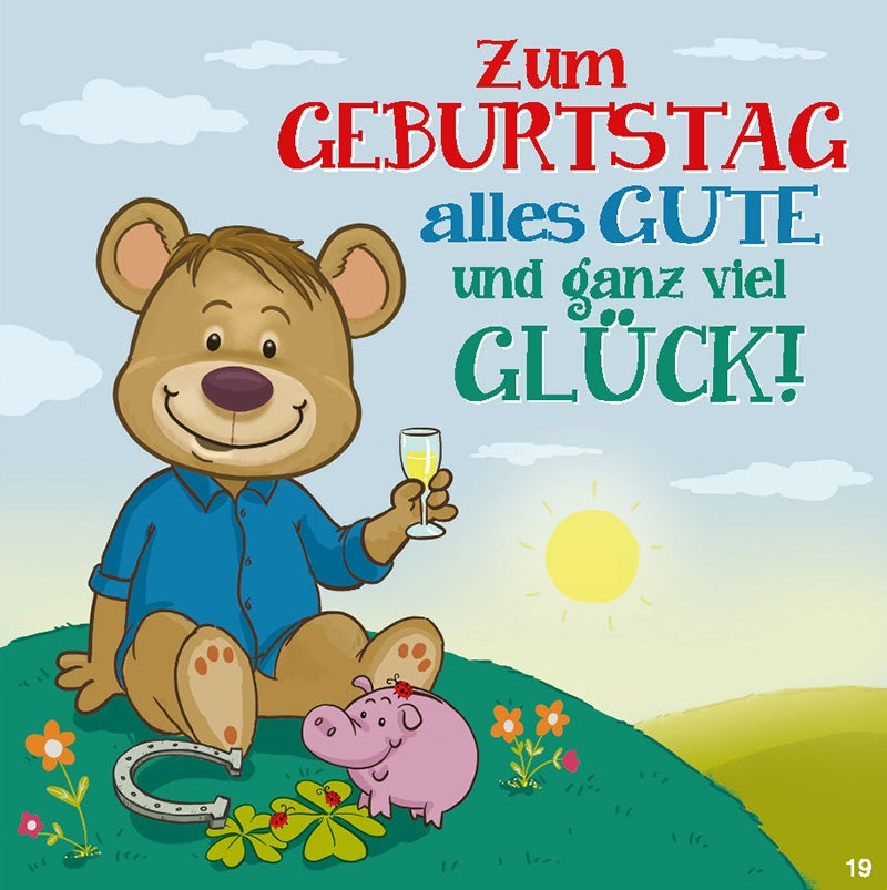 Zum Geburtstag alles Gute und ganz viel Depesche