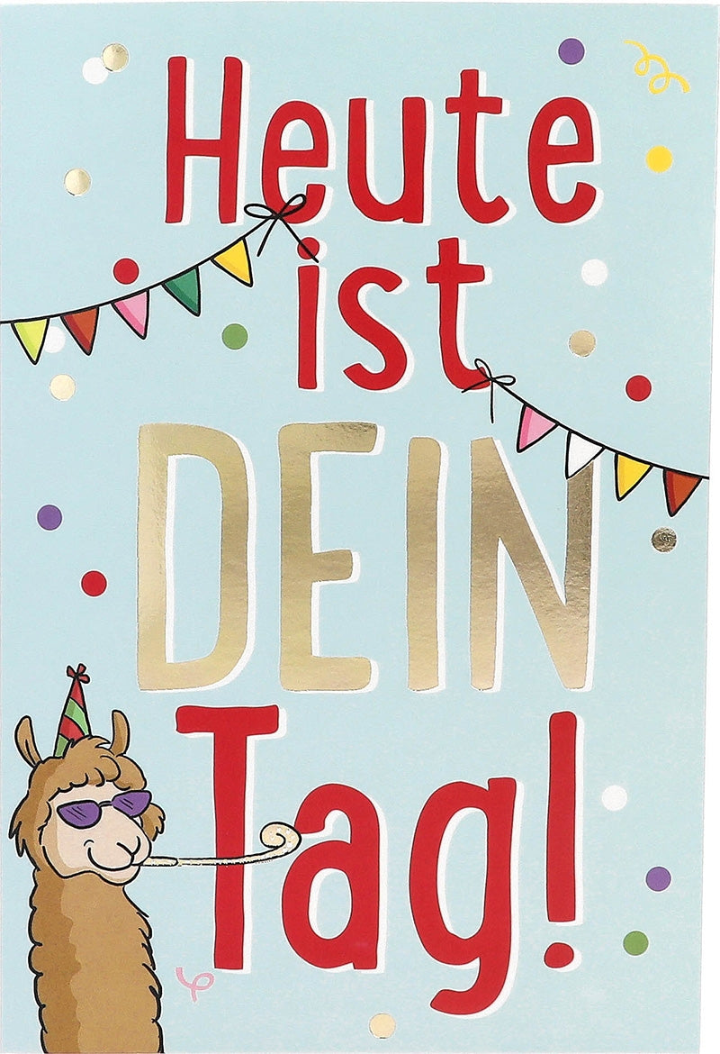 Heute ist dein Tag! Depesche