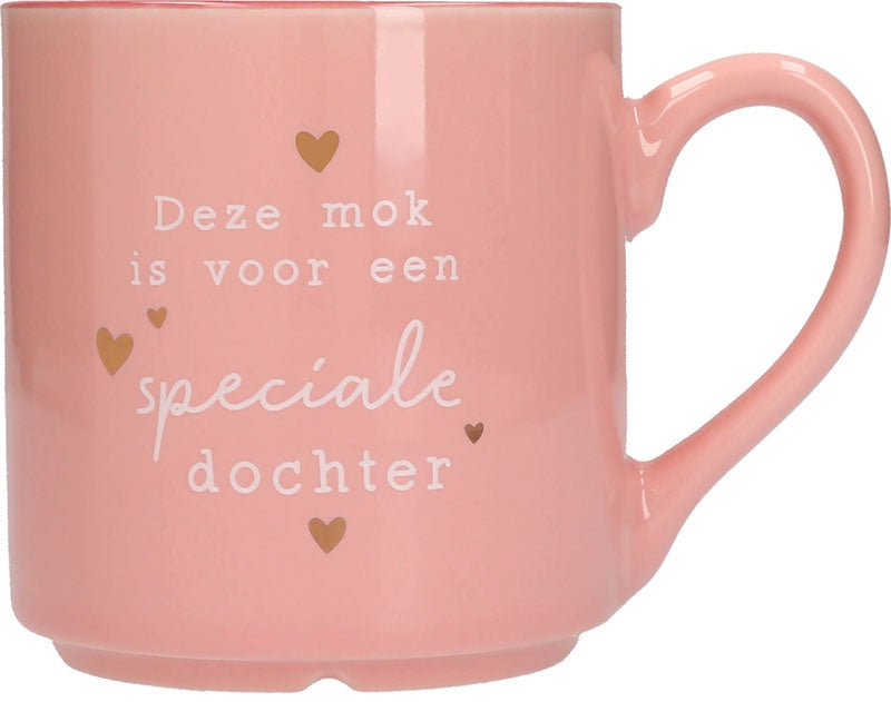 Deze mok is voor een speciale dochter