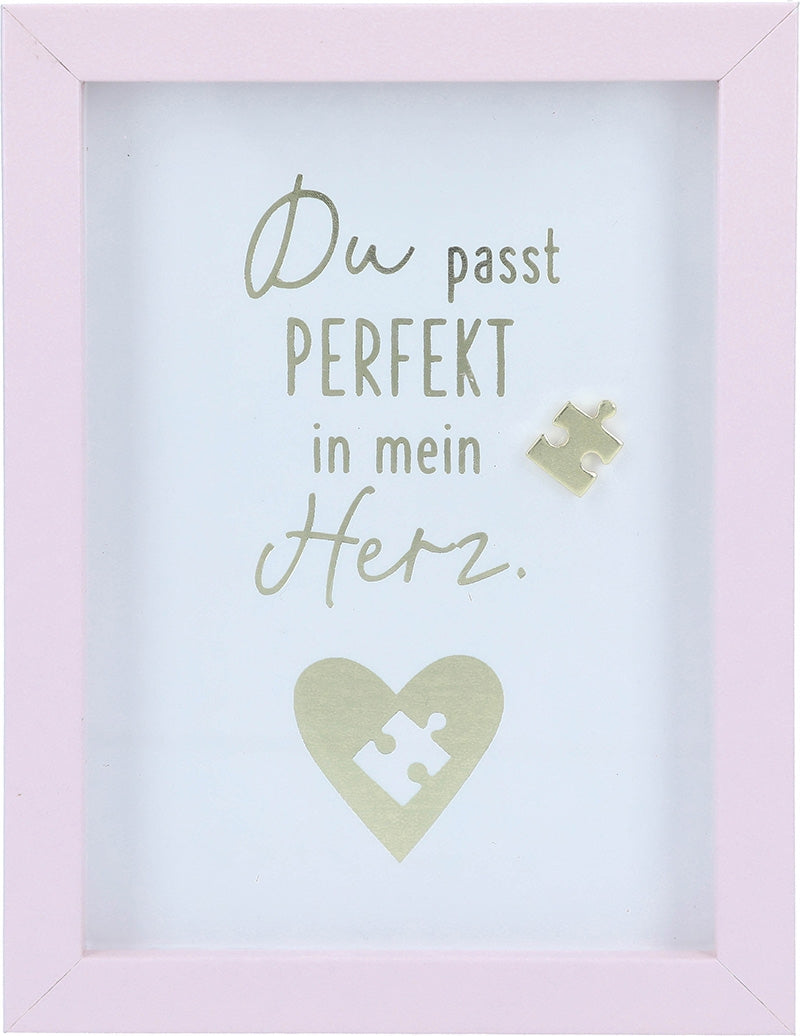 Du passt perfekt in mein Herz. Depesche