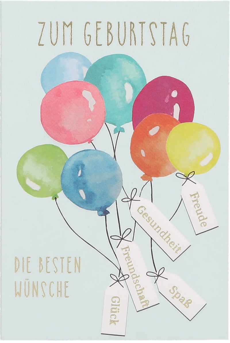 Zum Geburtstag die besten Wünsche Depesche