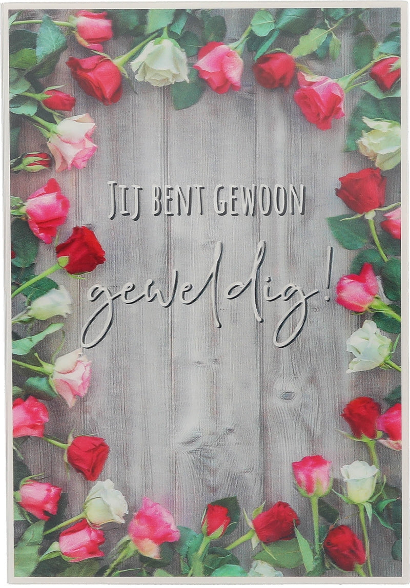 Jij bent gewoon geweddig! Depesche