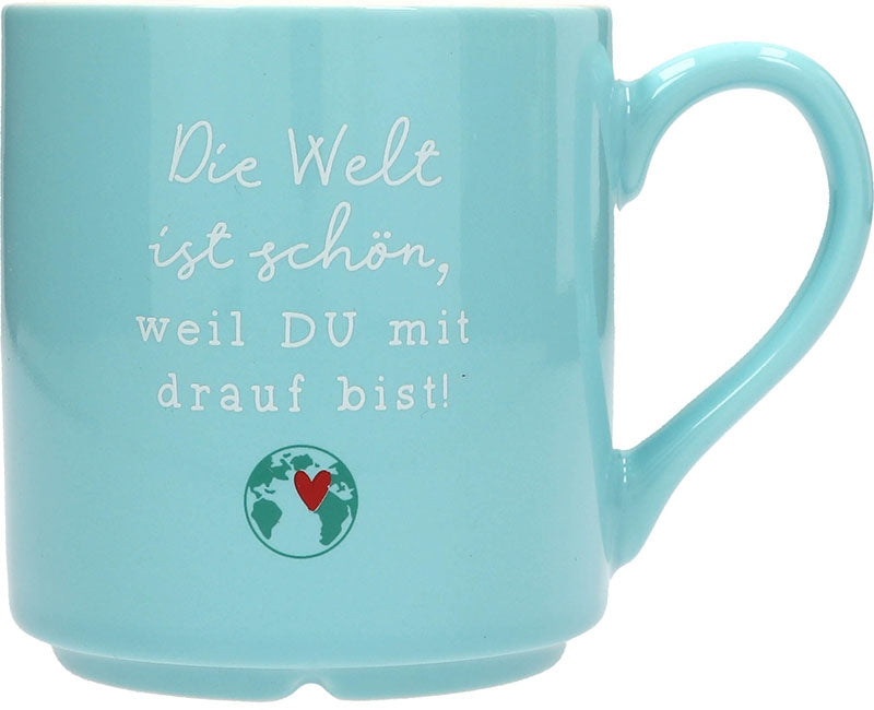 Die Welt ist schön, weil du mit drauf... Depesche