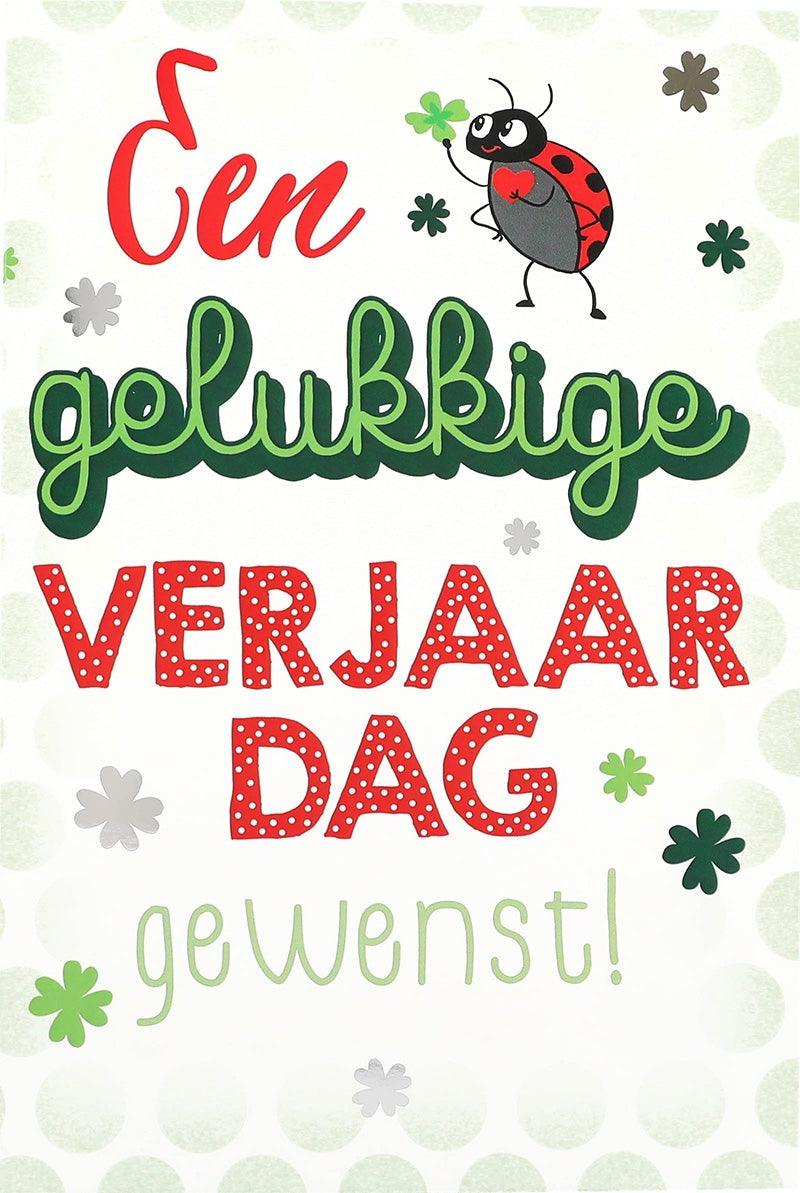 Een gelukkige verjaardag gewenst! Depesche