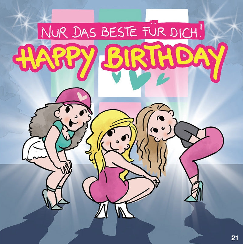Nur das Beste für dich! Happy Birthday Depesche