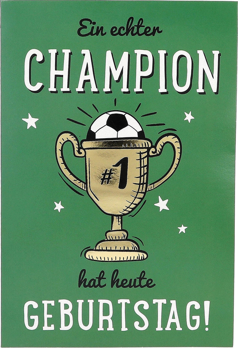 Ein echter Champion hat heute Geburtstag Depesche
