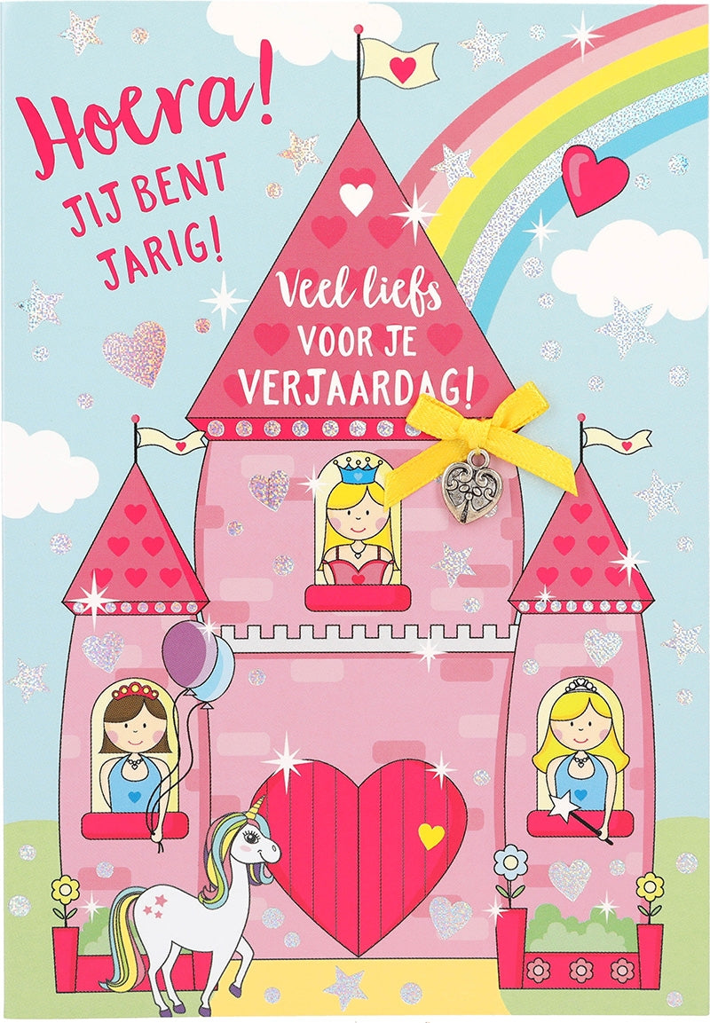 Hoera! Jij bent jarig! Veel liefs... Depesche