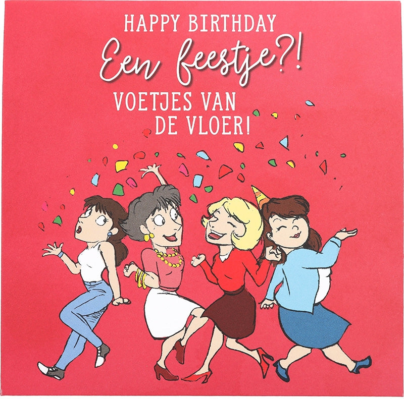 Happy Birthday Een festje?! Voetjes...