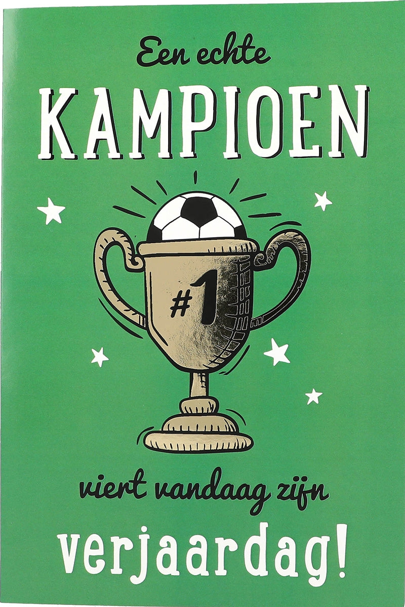 Een echte Kampioen viert vandaag... Depesche