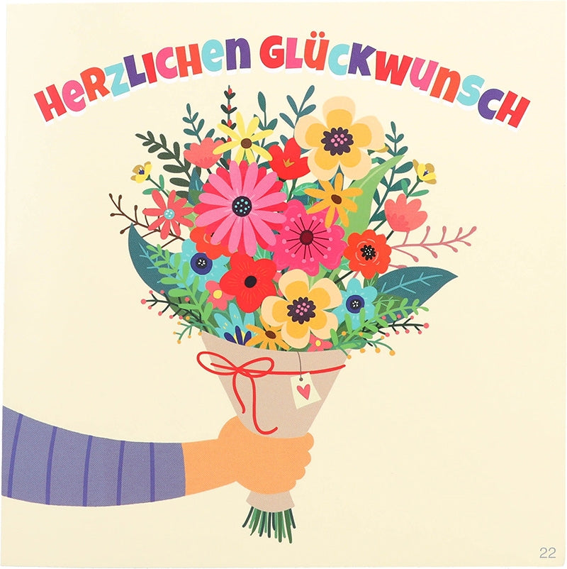 Herzlichen Glückwunsch Depesche