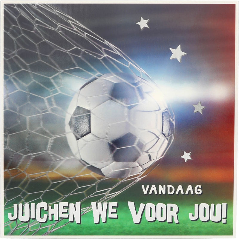 Vandaag juichen we voor jou!