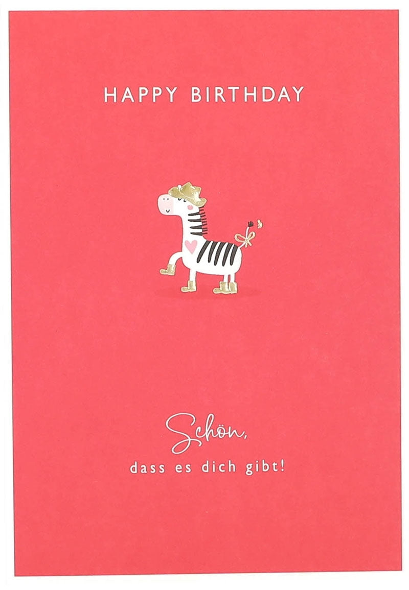 Happy Birthday Schöne, dass es dich gibt Depesche