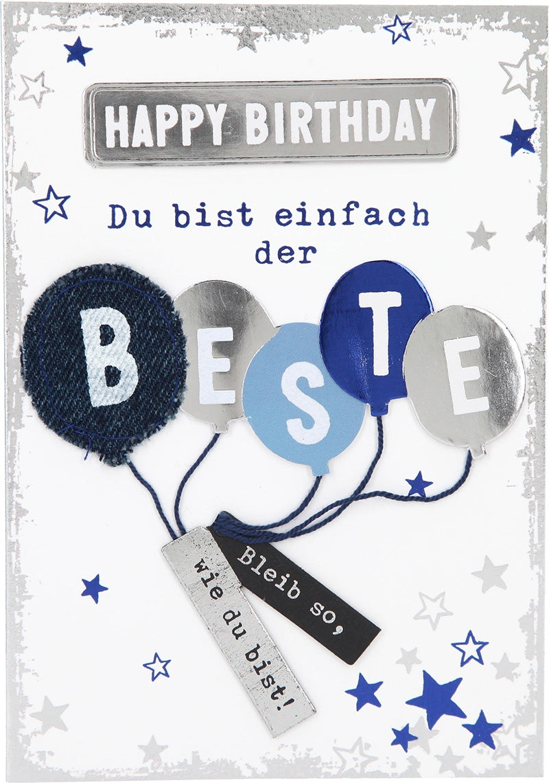 Happy Birthday Du bist einfach der Beste Depesche