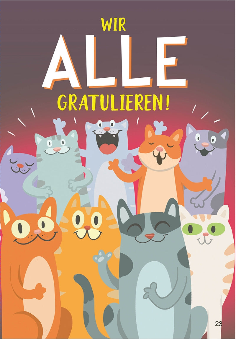 Wir alle gratulieren! Depesche