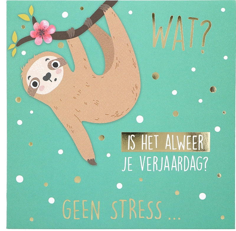 Wat? Is het alweer je verjaardag?...