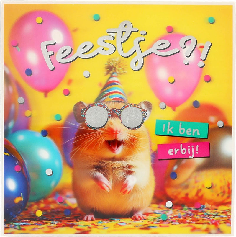 Feestje?! Ik ben erbij!
