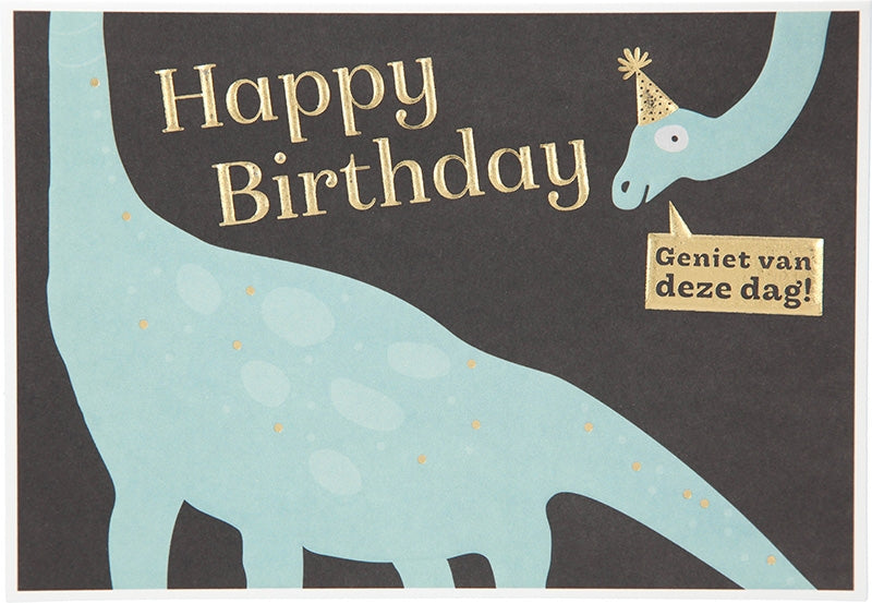 Happy Birthday Geniet van deze dag! Depesche