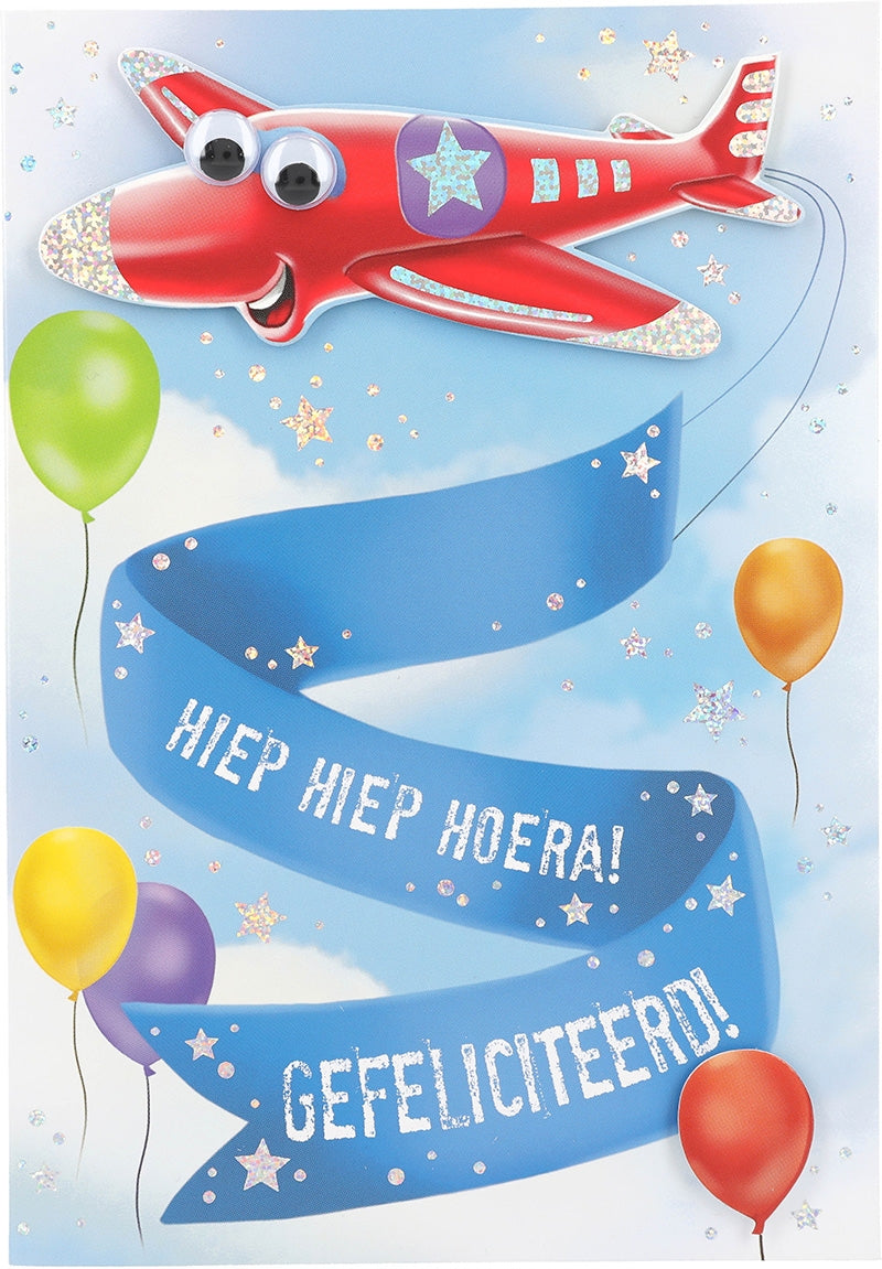 Hiep Hiep Hoera! Gefeliciteerd! Depesche