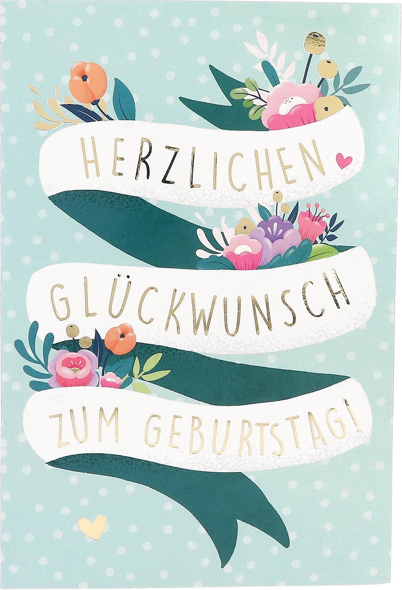 Herzlichen Glückwunsch zum Geburtstag! Depesche