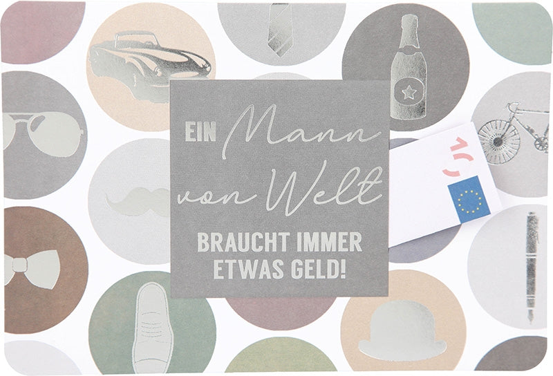 Ein Mann von Welt braucht immer... Depesche