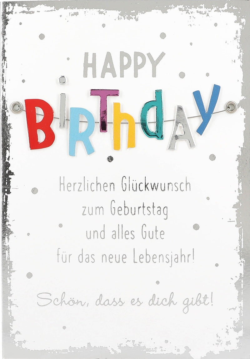 Happy Birthday Herzlichen Glückwunsch... Depesche