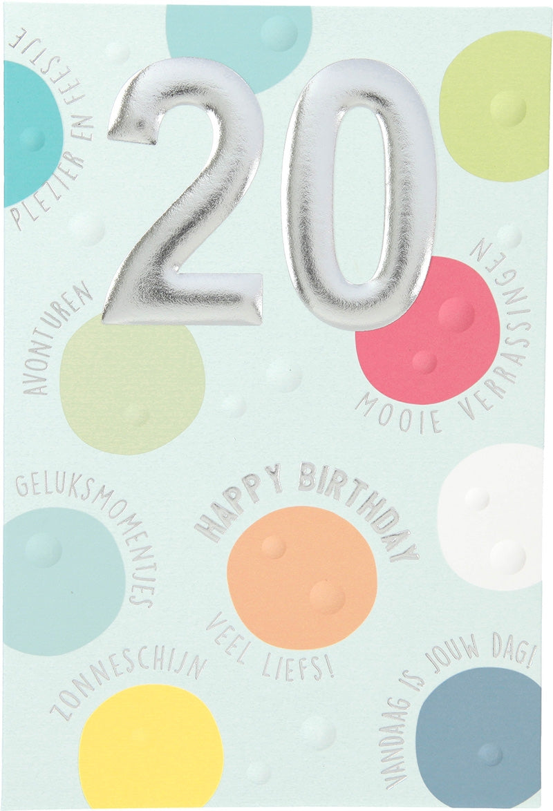 20 Happy Birthday veel liefs!... Depesche