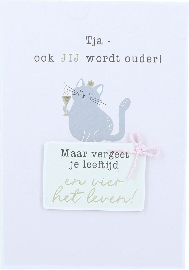 Tja - ook jej wordt ouder! Maar... Depesche