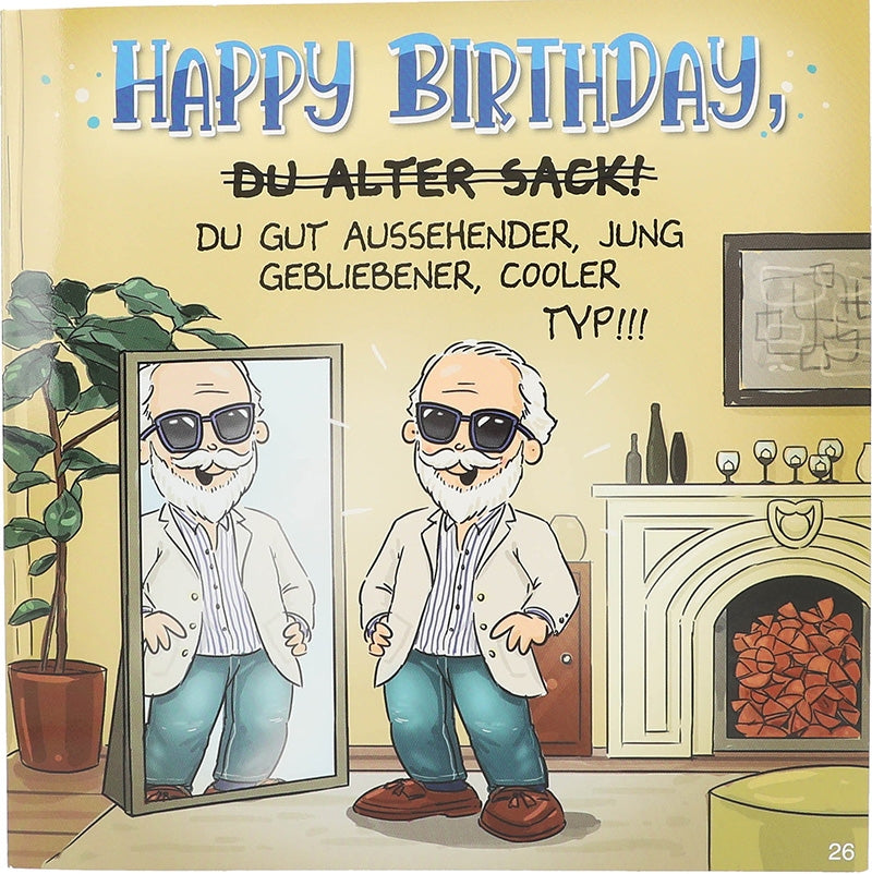 Happy Birthday Du gut ausehender... Depesche