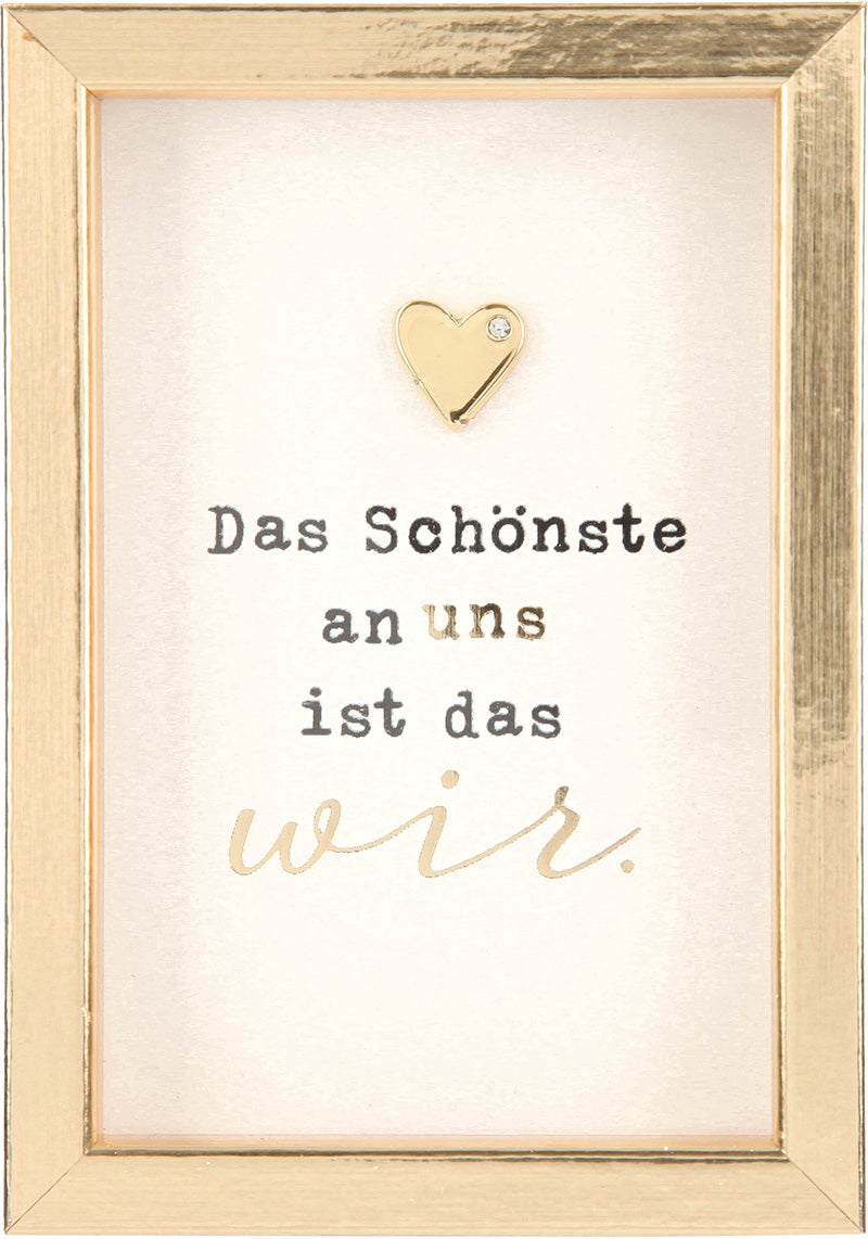 Das Schönste an uns ist das wir. Depesche